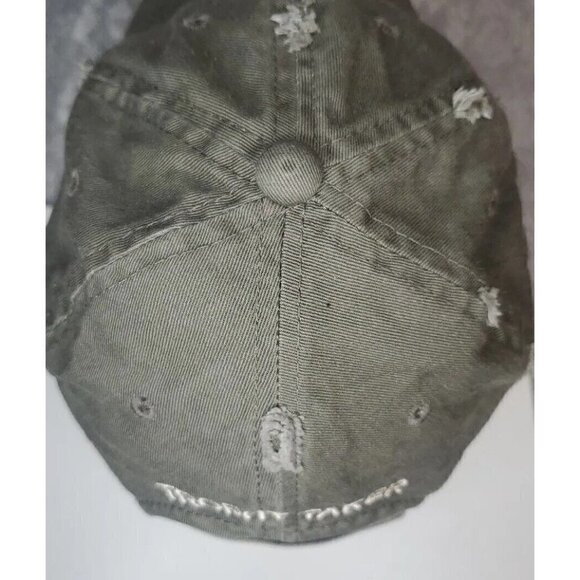 Archery Hat T-Lock Trophy Taker Broadheads Green Strapback Relax Fit Vented Cap - Picture 6 of 10